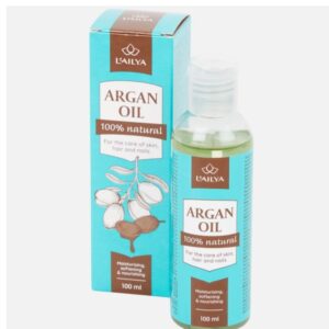 Huile de soins à l'argan adoucissante hydratante renforcente pour peau ongles et cheveux 100ml