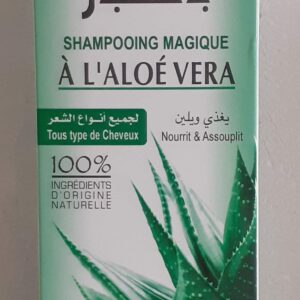 Shampooing magique 200ml a l'aloé verra 100% ingrédients d'origine naturelle nourrissant et assouplissant