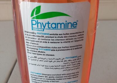 Shampooing 200ml traitant phytamine enrichi au huiles essentielles